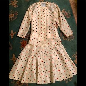 Two-Piece Pure Silk Suit